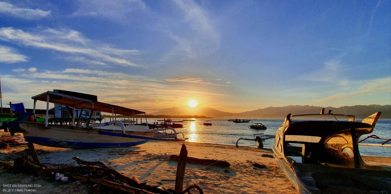 غيلي تراوانغان Creative Bungalow Beach Front المظهر الخارجي الصورة