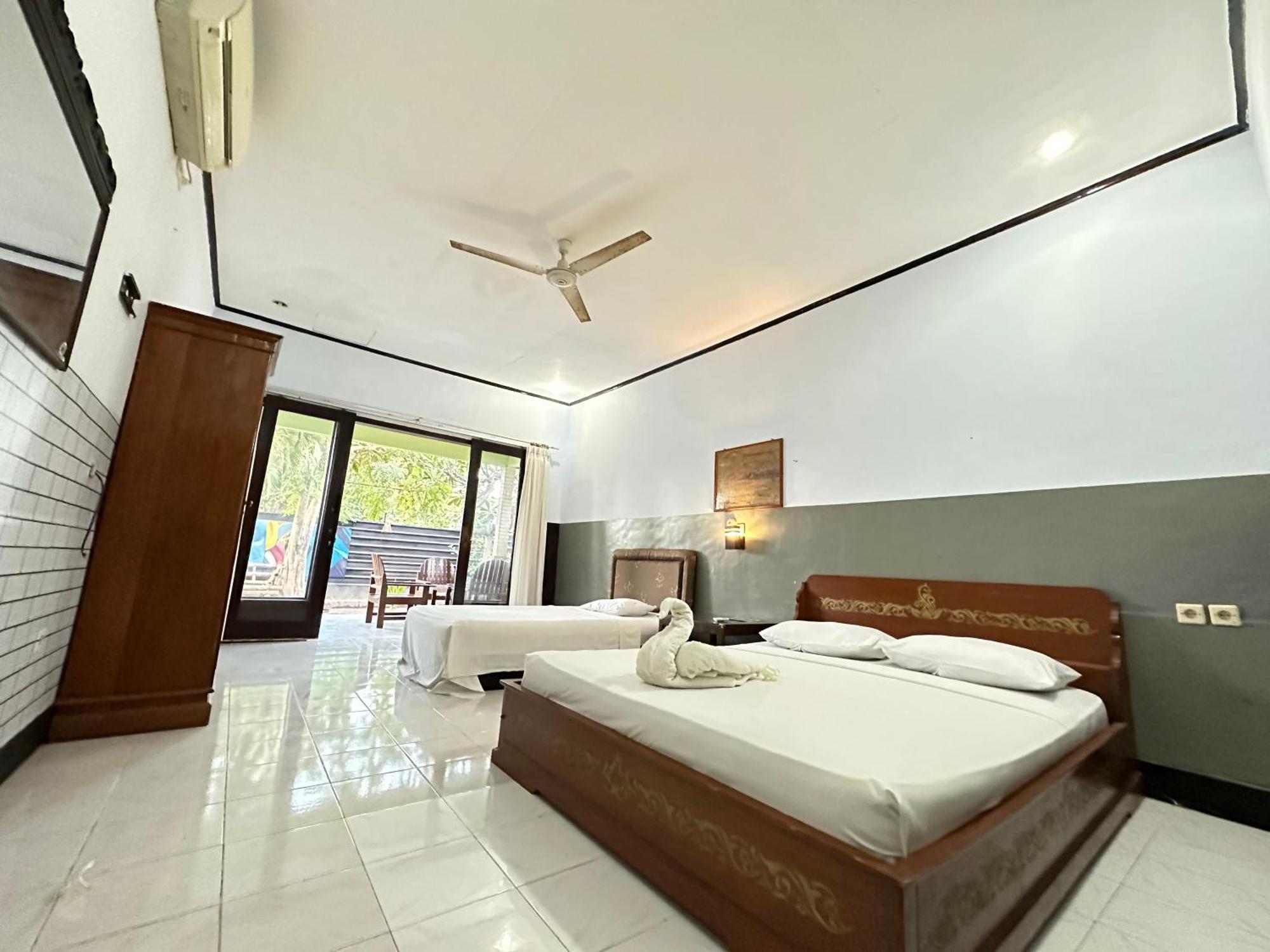 غيلي تراوانغان Creative Bungalow Beach Front المظهر الخارجي الصورة